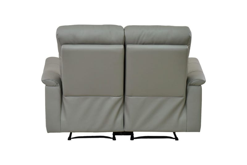 Sofa 2-seter Southbrook Lys grå, PU/tre/metall, Elektrisk recliner - Lys grå, PU/tre/metall, Elektrisk recliner - Møbler - Sofaer - Reclinersofaer - 2 seters kinosofa & reclinersofa