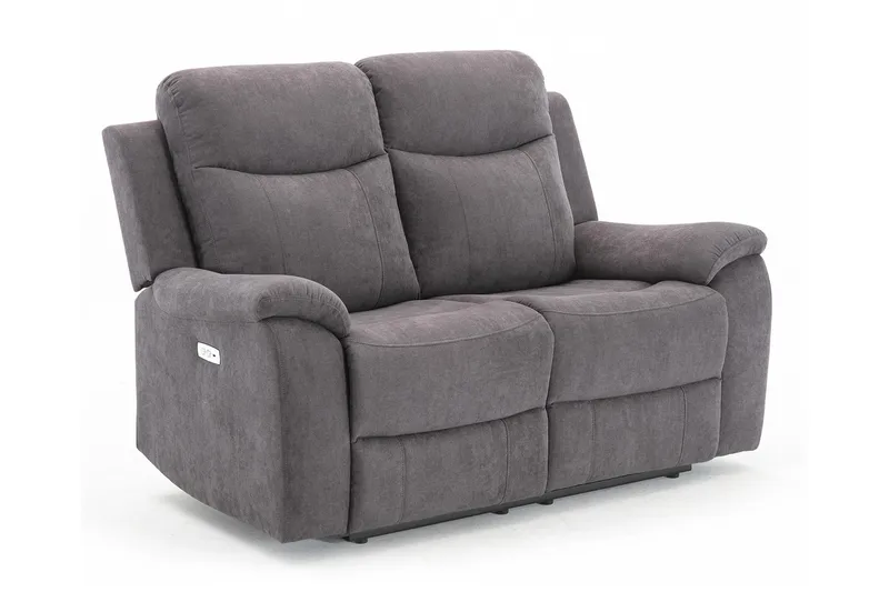 Sofa Milo 2-seter - Grå - Møbler - Sofaer - Reclinersofaer - 2 seters kinosofa & reclinersofa