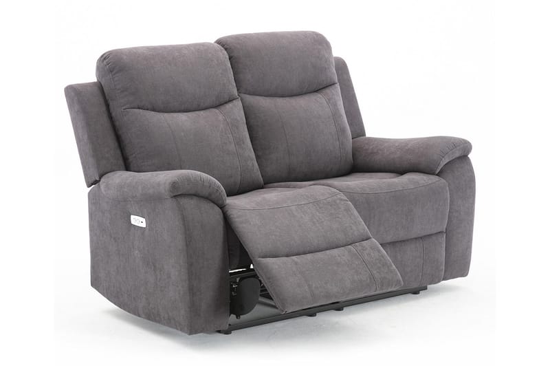 Sofa Milo 2-seter - Grå - Møbler - Sofaer - Reclinersofaer - 2 seters kinosofa & reclinersofa
