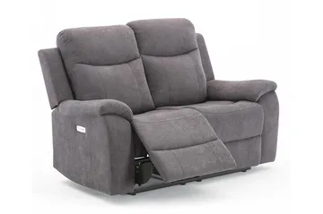 Sofa Milo 2-seter - Grå - Møbler - Sofaer - Reclinersofaer - 2 seters kinosofa & reclinersofa