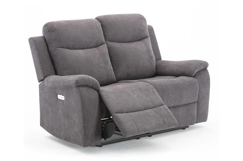 Sofa Milo 2-seter - Grå - Møbler - Sofaer - Reclinersofaer - 2 seters kinosofa & reclinersofa