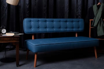 Westwoud 2-seters Kjøkkensofa - Mørkeblå/Natur - Møbler - Sofaer - Kjøkkensofaer