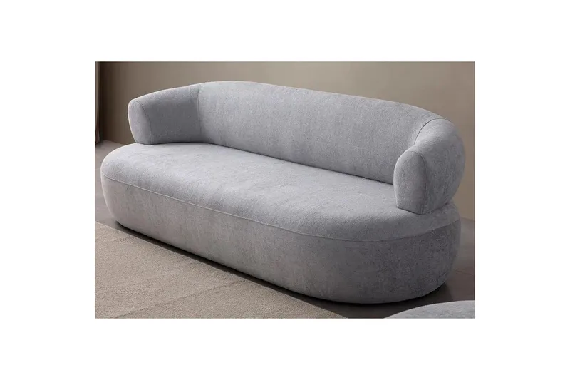 Kollumber Sofa 3-seter - Grå - Møbler - Sofaer - Sofa 3 seter