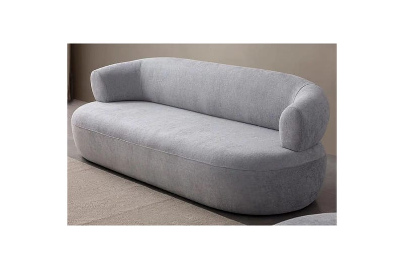 Kollumber Sofa 3-seter - Grå - Møbler - Sofaer - Sofa 3 seter
