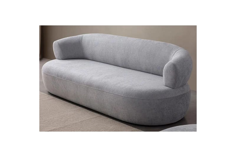 Kollumber Sofa 3-seter - Grå - Møbler - Sofaer - Sofa 3 seter