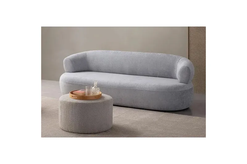 Kollumber Sofa 3-seter - Grå - Møbler - Sofaer - Sofa 3 seter