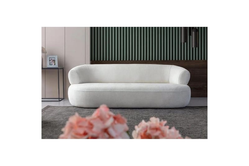 Kollumber Sofa 3-seter - Hvit - Møbler - Sofaer - Sofa 3 seter