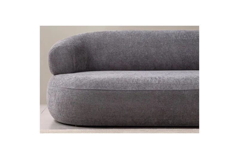 Kollumber Sofa 3-seter - Mørkgrå - Møbler - Sofaer - Sofa 3 seter