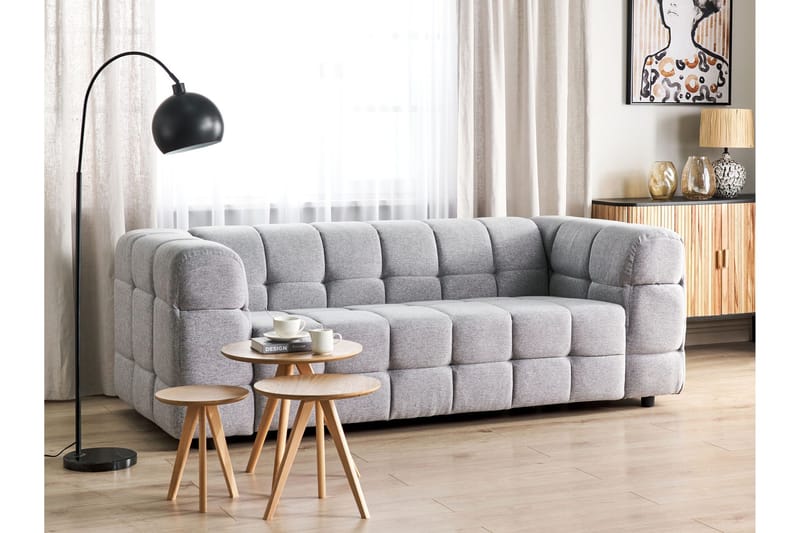 Landsro Sofa 3-seter - Grå - Møbler - Sofaer - Sofa 3 seter
