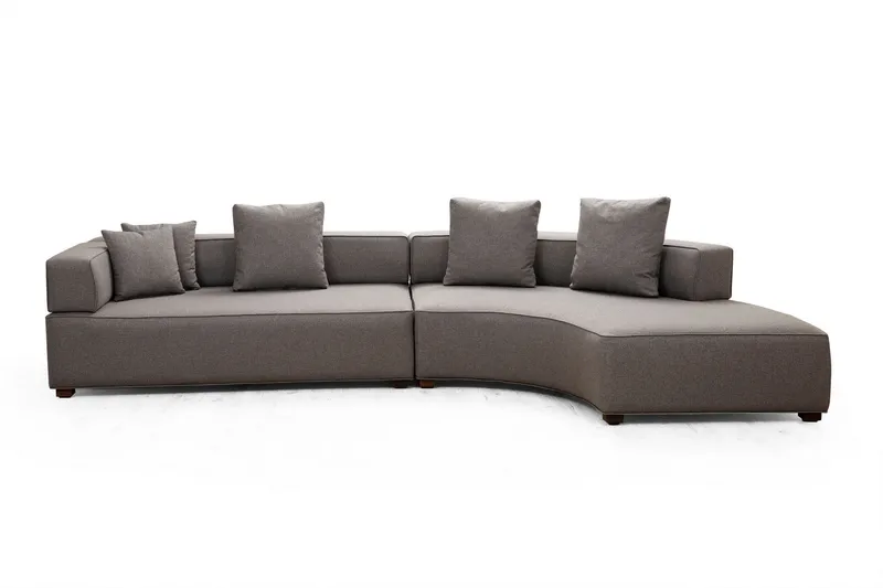 Lasalle Divansofa 3-seters - Grå - Møbler - Sofaer - Sofa 3 seter