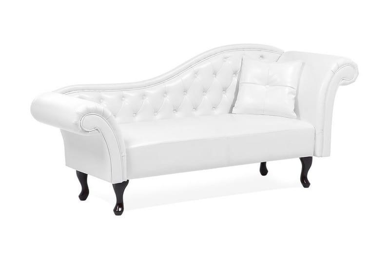Lattes Daybed i Kunstlær, Hvit