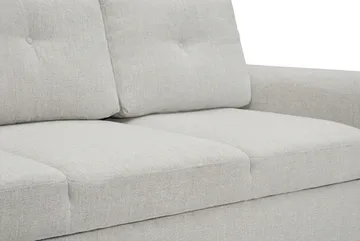 Leia 3-seters Sovesofa i Stoff - Beige - Møbler - Sofaer - Sovesofaer