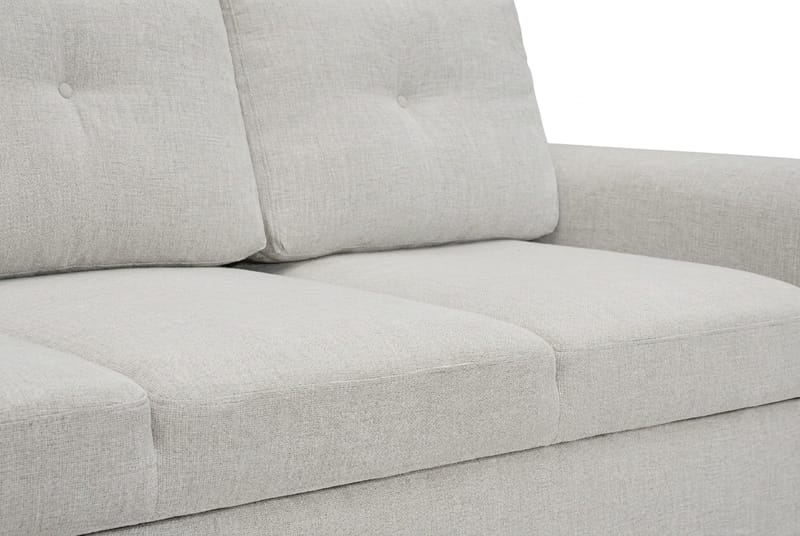 Leia 3-seters Sovesofa i Stoff - Beige - Møbler - Sofaer - Sovesofaer