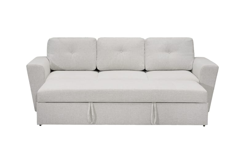 Leia 3-seters Sovesofa i Stoff - Beige - Møbler - Sofaer - Sovesofaer