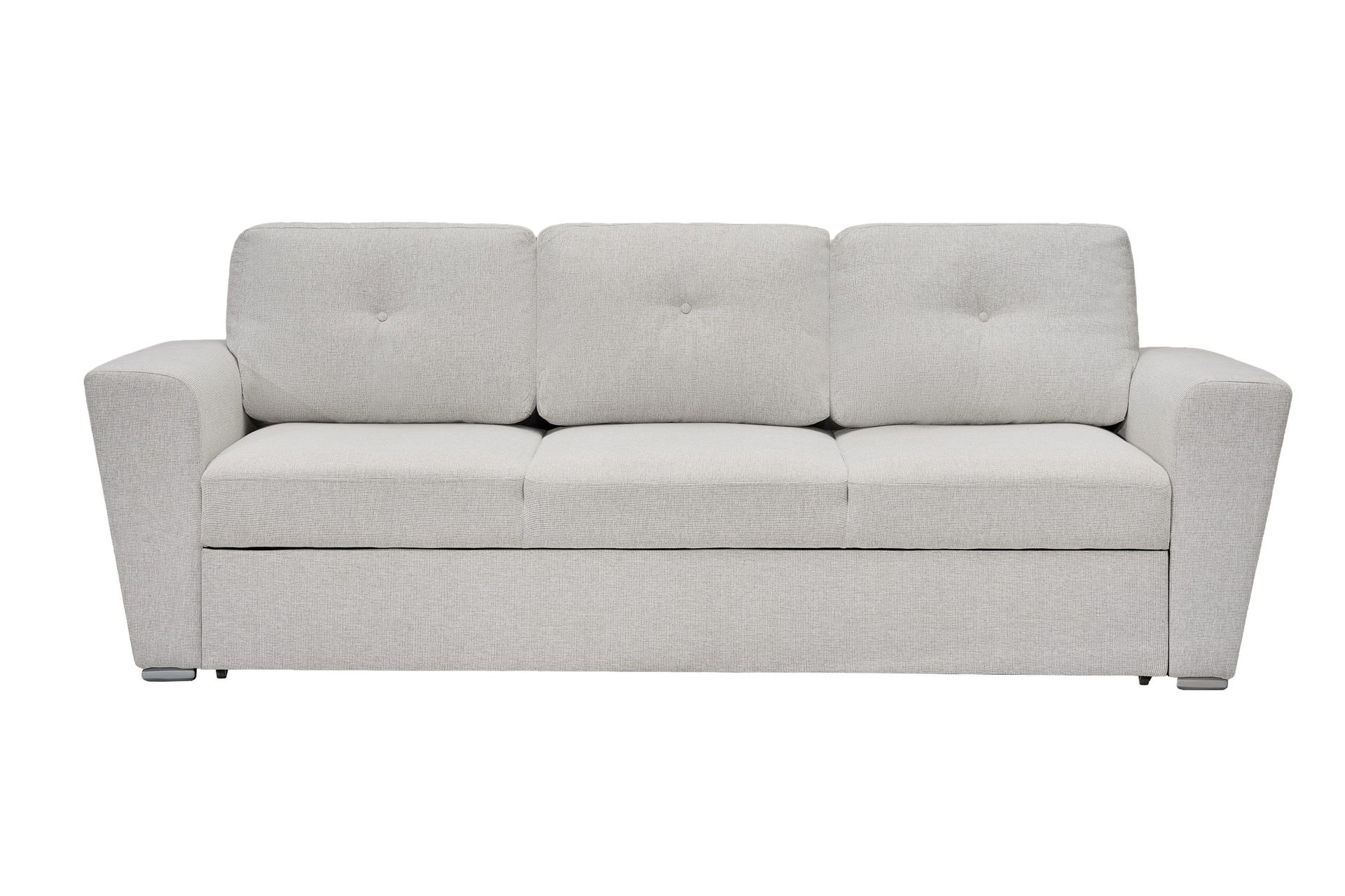 Leia 3-seters sovesofa i stoff - Beige