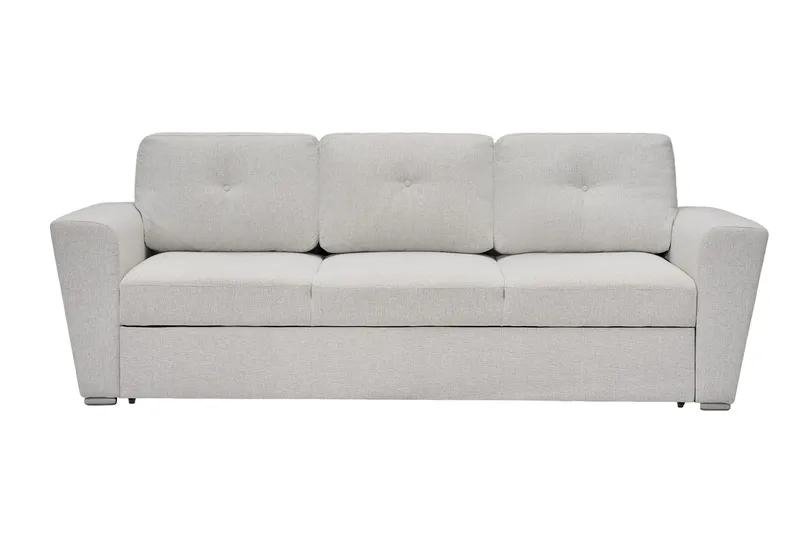 Leia 3-seters Sovesofa i Stoff, Beige