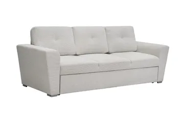 Leia 3-seters Sovesofa i Stoff - Beige - Møbler - Sofaer - Sovesofaer