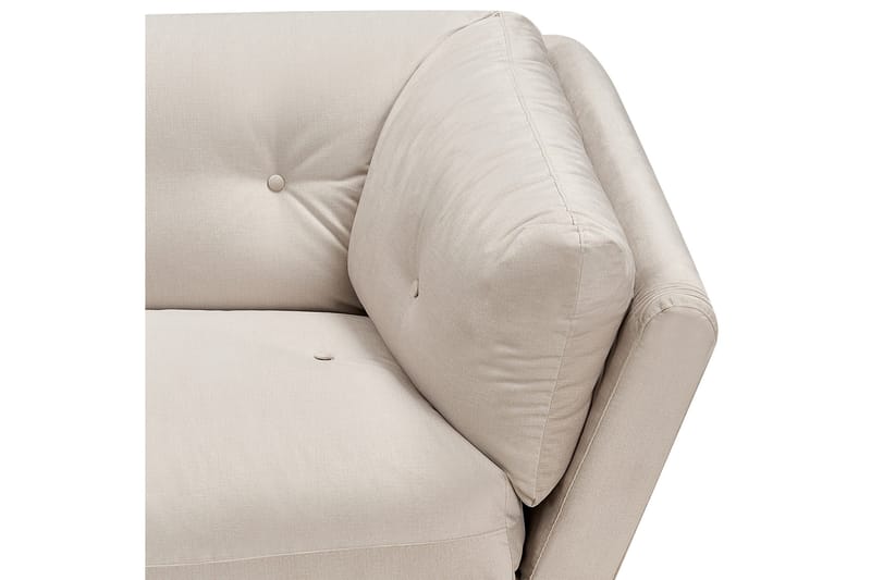 Lenvik Sofa 3-seter - Beige/Svart - Møbler - Sofaer - Fløyel sofaer