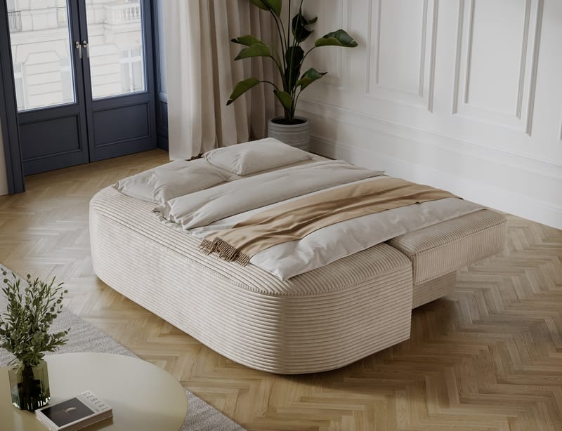 Lilana 3-seters sovesofa med oppbevaring - Jarell 18 - Møbler - Sofaer - Sovesofaer