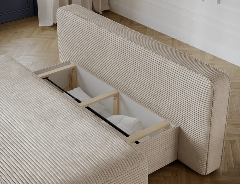 Lilana 3-seters sovesofa med oppbevaring - Jarell 18 - Møbler - Sofaer - Sovesofaer