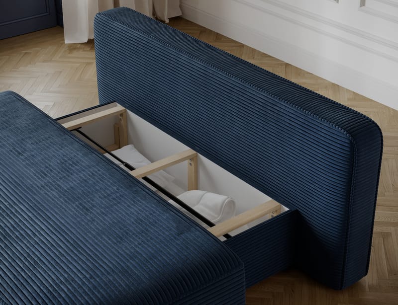 Lilana 3-seters sovesofa med oppbevaring - Jarell 40 - Møbler - Sofaer - Sovesofaer