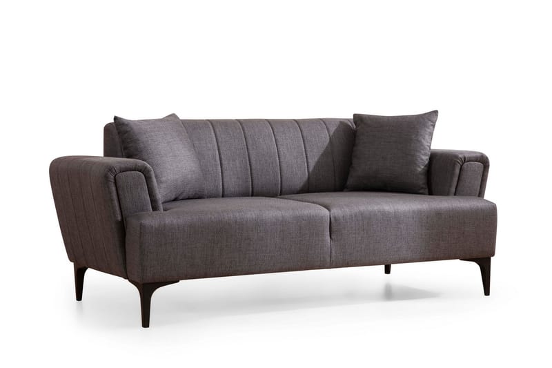 Lilesville 3-seter Sofa - Mørkegrå - Møbler - Sofaer - 2 seter sofa