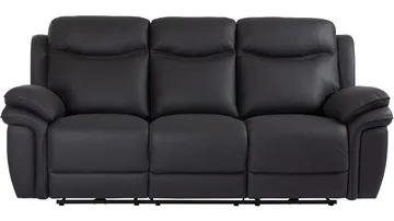 Livaro reclinersofa 3-seters elektrisk - Svart - Møbler - Sofaer - Sofa 3 seter