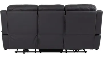 Livaro reclinersofa 3-seters elektrisk - Svart - Møbler - Sofaer - Sofa 3 seter