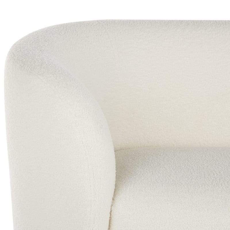 Loen 3-seter Buet Sofa i Bouclé - Offwhite - Møbler - Sofaer - Sofa 3 seter