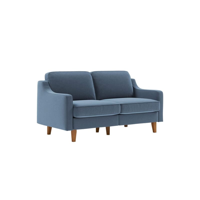 Lorvas 2-seters sofa - Mørkeblå - Møbler - Sofaer - Fløyel sofaer