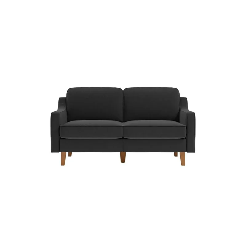 Lorvas 2-seters sofa - Mørkegrå - Møbler - Sofaer - Fløyel sofaer