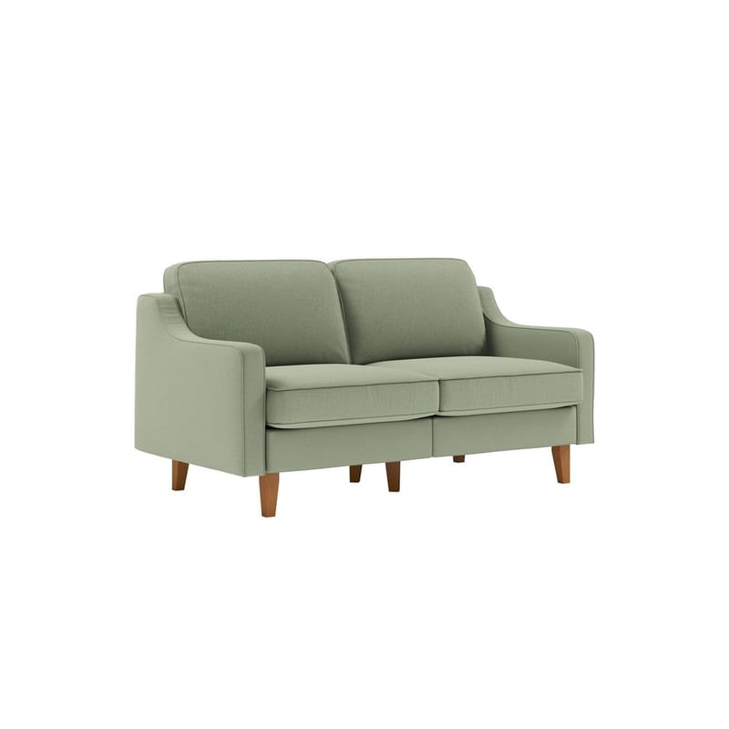Lorvas 2-seters sofa - Mintgrønn/Brun - Møbler - Sofaer - Fløyel sofaer