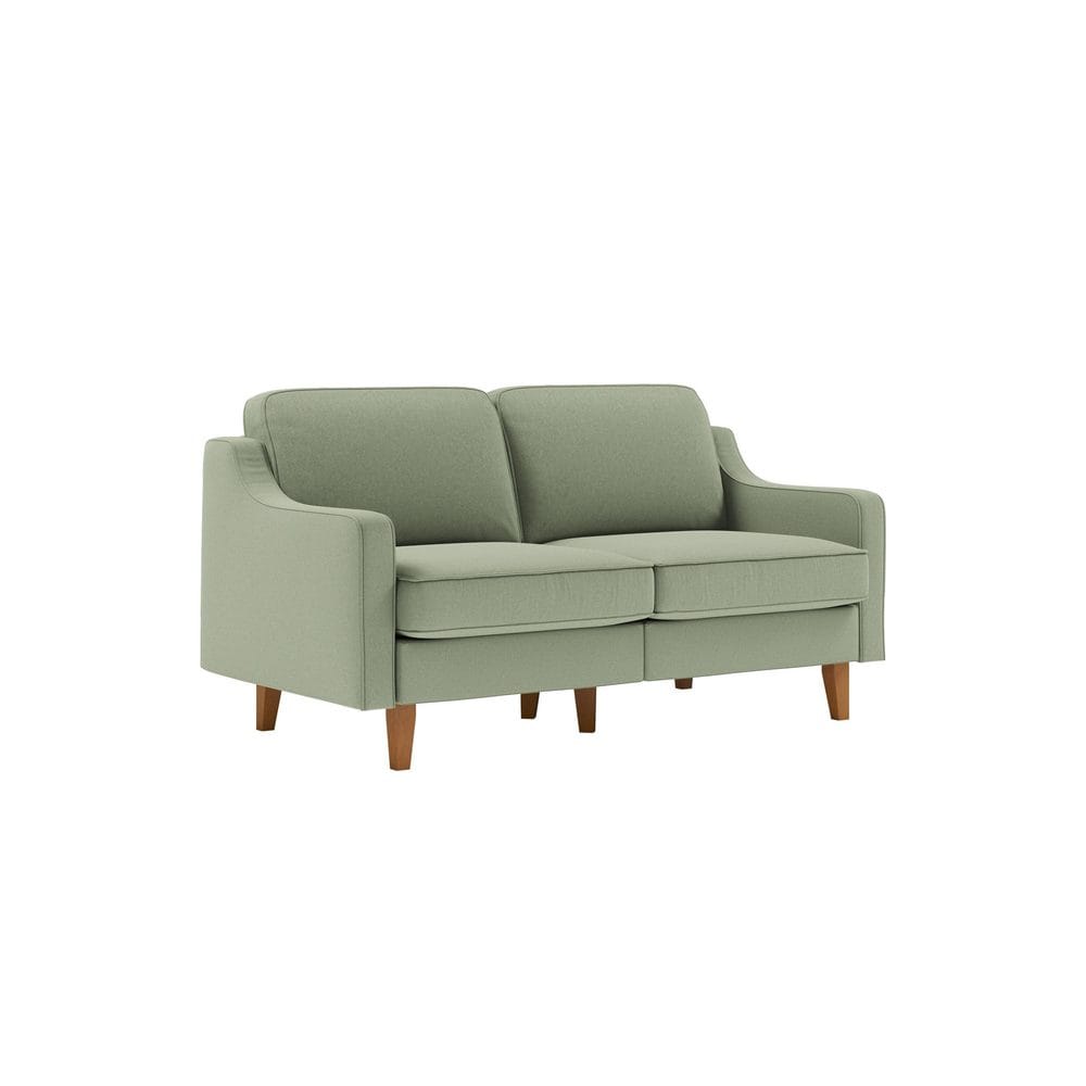 Lorvas 2-seters sofa - Mintgrønn/Brun