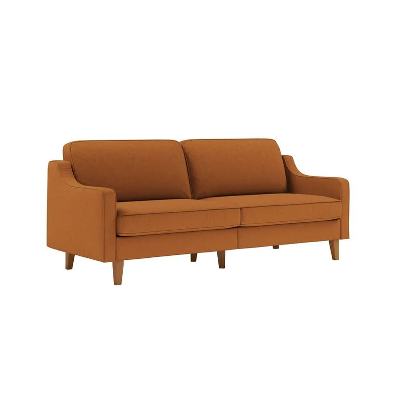 Lorvas 3-seters sofa - Brun - Møbler - Sofaer - Fløyel sofaer