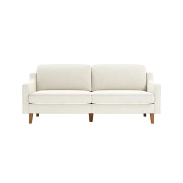 Lorvas 3-seters sofa - Elfenben - Møbler - Sofaer - Fløyel sofaer