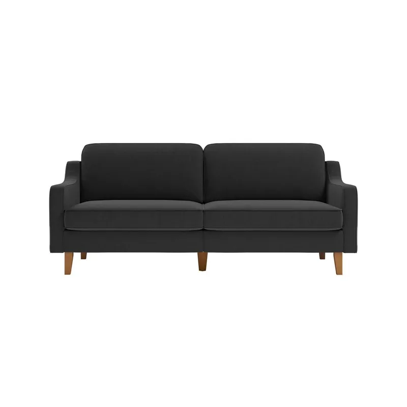 Lorvas 3-seters sofa - Grå - Møbler - Sofaer - Fløyel sofaer