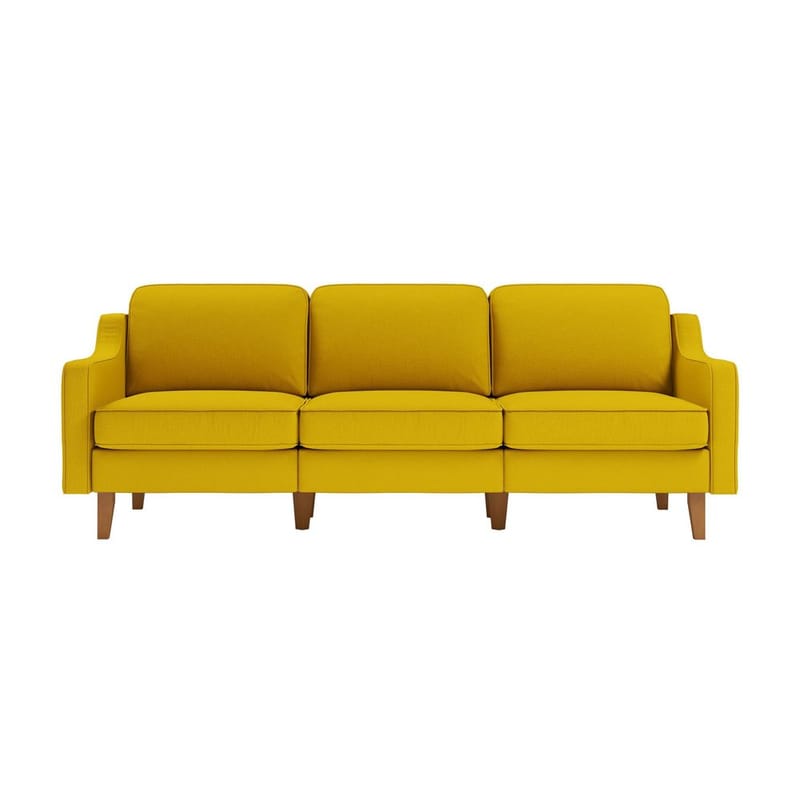 Lorvas 3-seters sofa - Gul - Møbler - Sofaer - Sofa 3 seter