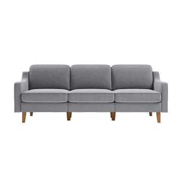 Lorvas 3-seters sofa - Kullgrå - Møbler - Sofaer - Fløyel sofaer