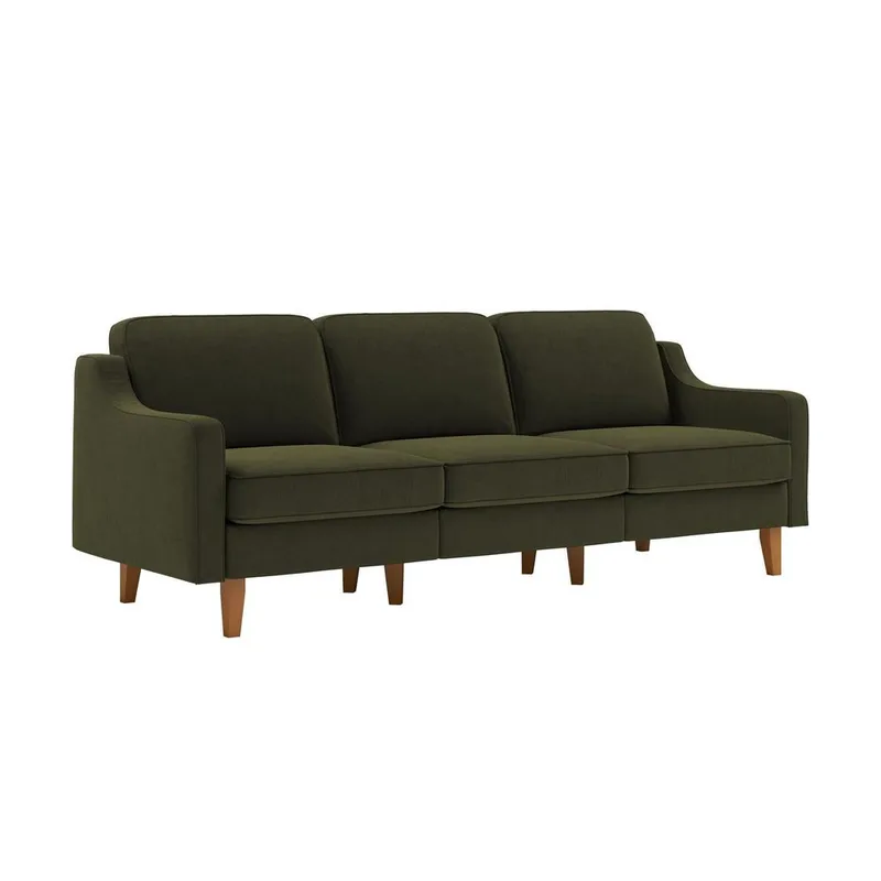 Lorvas 3-seters sofa, Mørkegrønn