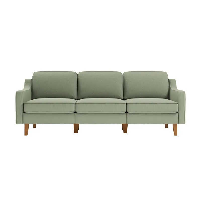 Lorvas 3-seters sofa - Mørkegrønn - Møbler - Sofaer - Fløyel sofaer