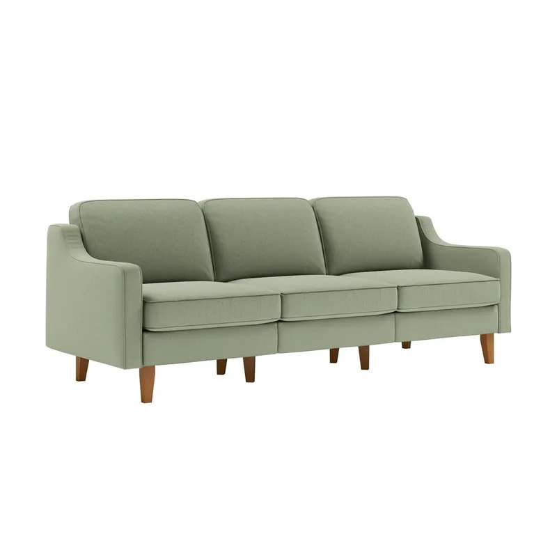 Lorvas 3-seters sofa, Mørkegrønn
