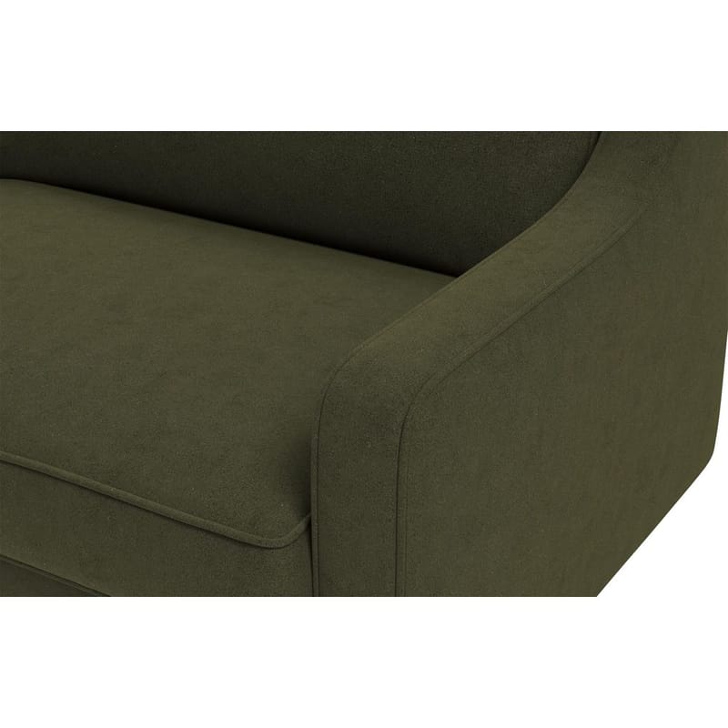 Lorvas 3-seters sofa - Mørkegrønn - Møbler - Sofaer - Fløyel sofaer