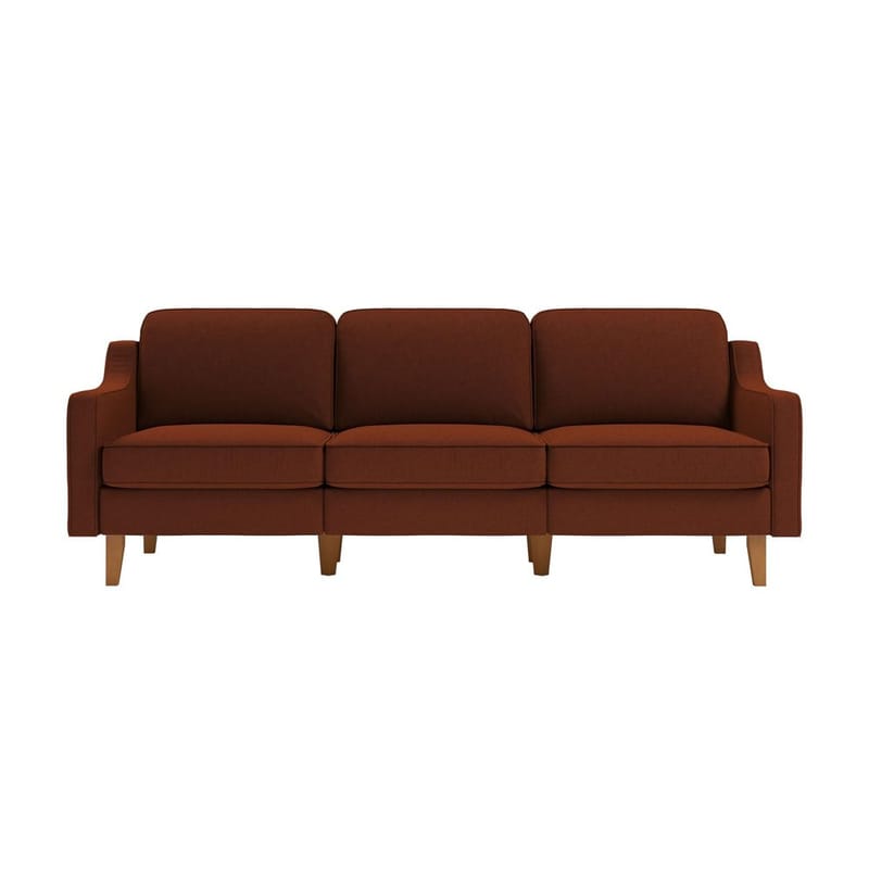 Lorvas 3-seters sofa - Rød - Møbler - Sofaer - Fløyel sofaer