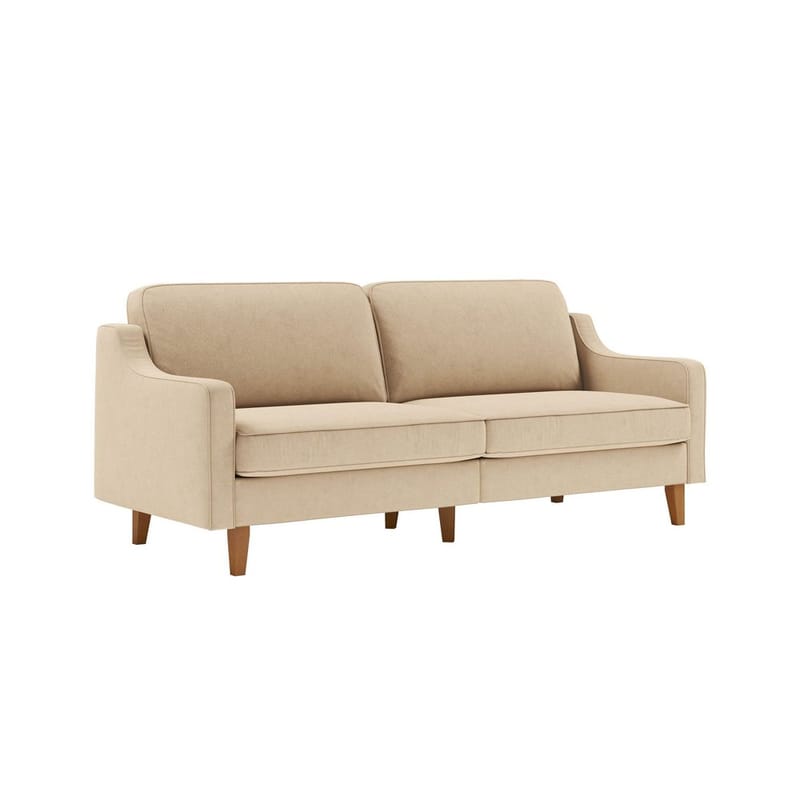 Lorvas 3-seters sofa - Sand - M�øbler - Sofaer - Fløyel sofaer