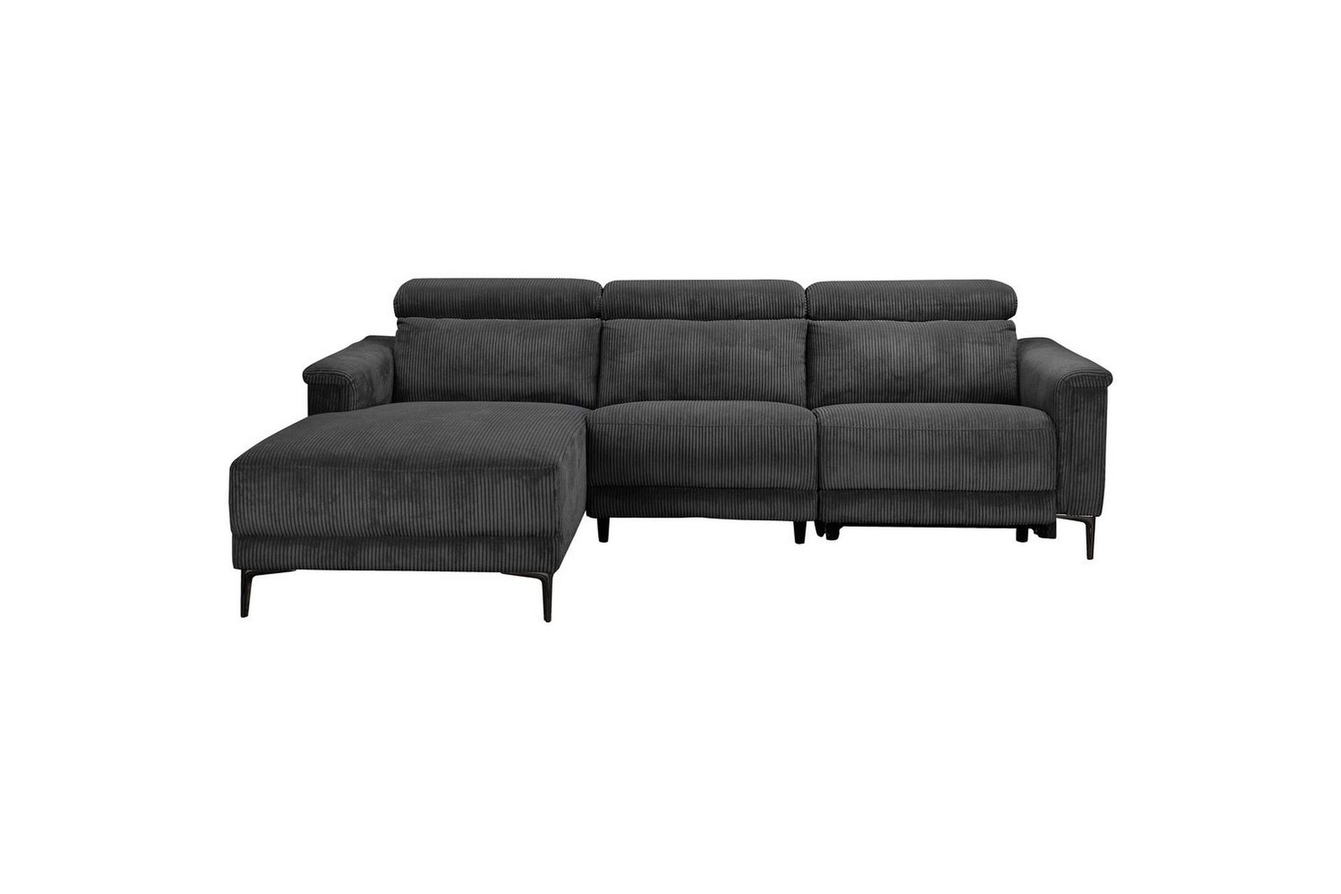 Lund Reclinersofa 3-seter - Grå