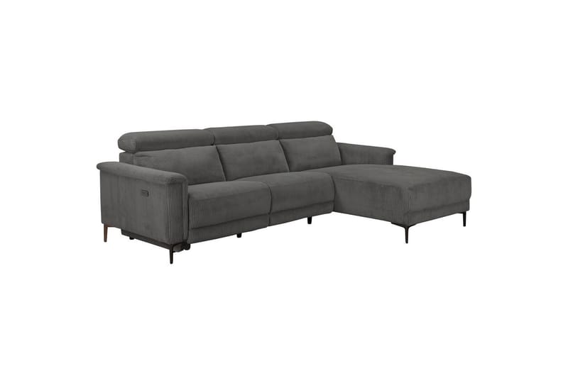 Lund Reclinersofa 3-seter - Grå - Møbler - Sofaer - Reclinersofaer