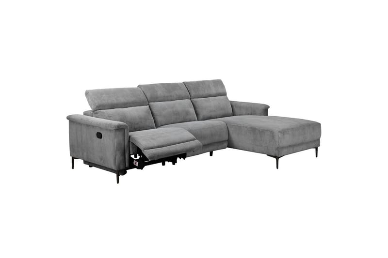 Lund Reclinersofa 3-seter - Grå - Møbler - Sofaer - Reclinersofaer