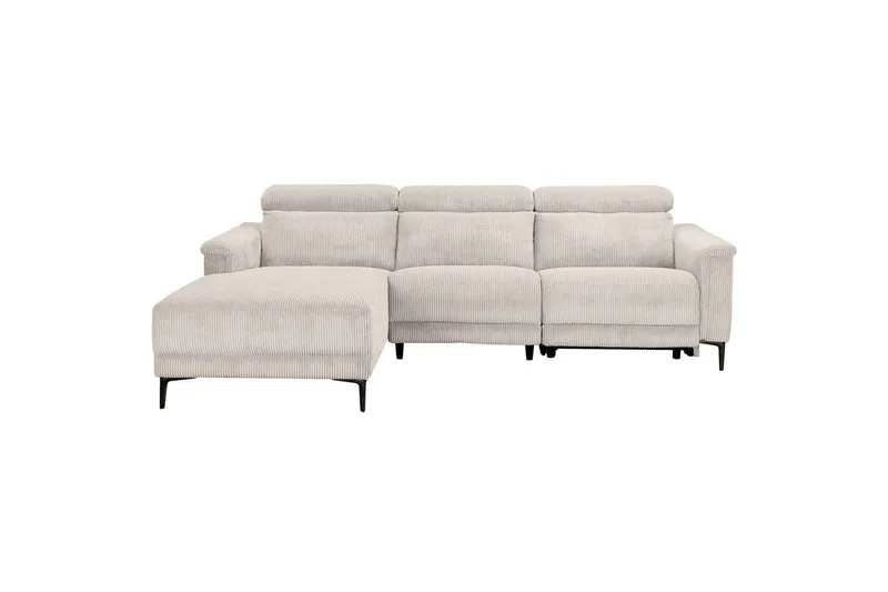 Lund Reclinersofa 3-seter - Hvit - Møbler - Sofaer - Reclinersofaer