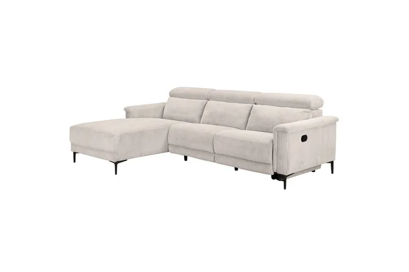 Lund Reclinersofa 3-seter - Hvit - Møbler - Sofaer - Reclinersofaer