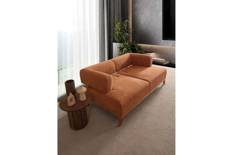 Malkiat Sofa 2-seter - Oransje - Møbler - Sofaer - 2 seter sofa